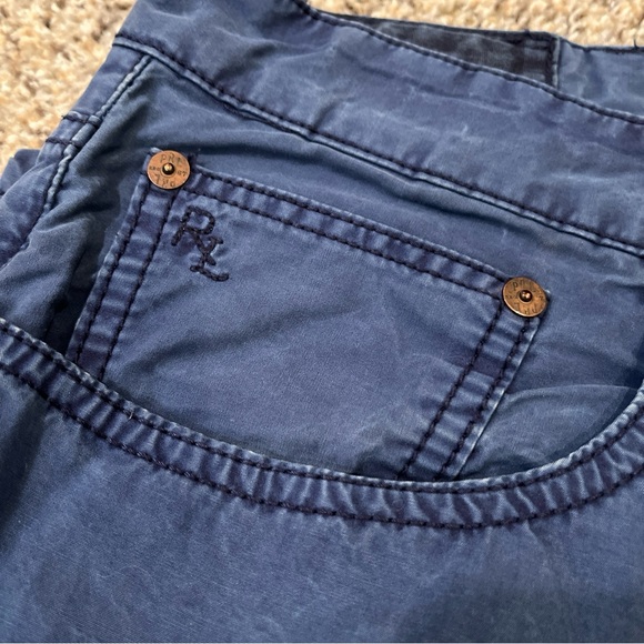 Polo Ralph Lauren Pants Mens 36x30 Blue Classic Fit Cotton - Picture 2 of 5